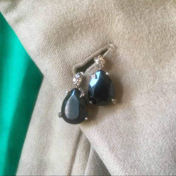 Brown Gold Tan Smokey Topaz Gemstone Earrings 925 - Picture 1 of 8